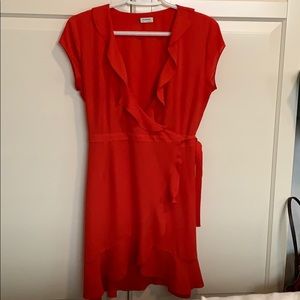 Aritzia Sunday Best Red Savoy Dress